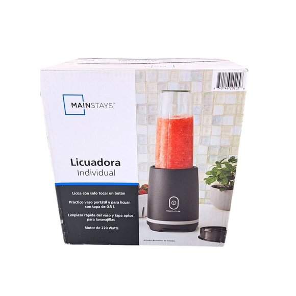 Mainstays Personal Blender 16 Oz Blend & Go Travel Cup With Lid 581935274 New - Picture 4 of 7